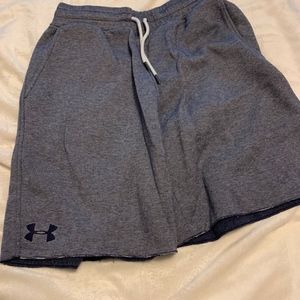 Under armour men's sweat shorts, size L